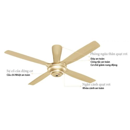 Quạt trần KDK M56PR 3 Ảnh quạt trần KDK M56PR