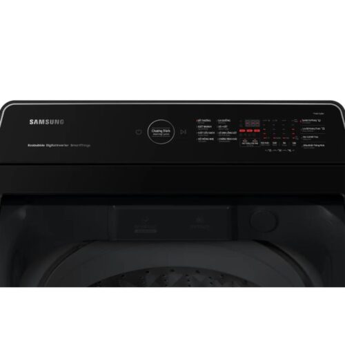Máy Giặt Samsung Ecobubble Inverter 17 kg WA17CG6442BDSV cửa trên 4 Bảng điều khiển máy Giặt Samsung Ecobubble Inverter 17 kg WA17CG6442BDSV cửa trên