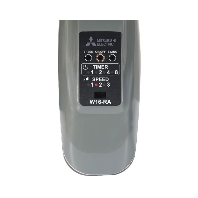 Bảng điều khiển quạt treo Mitsubishi W16-RA CY-GY- Xám đậm Bảng điều khiển quạt treo Mitsubishi W16-RA CY-GY- Xám đậm