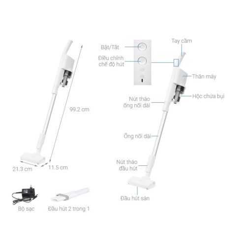 Chi tiết máy hút bụi không dây Panasonic MC-SB33JW046