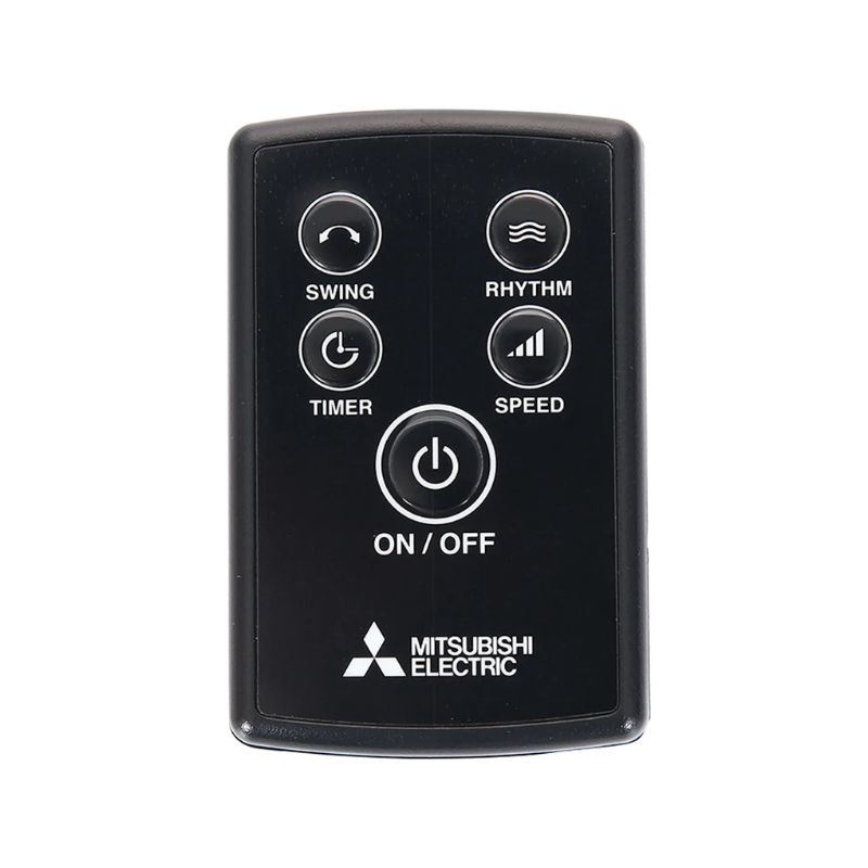 Điều khiển quạt treo Mitsubishi W16-RA CY-GY- Xám đậm Điều khiển quạt treo Mitsubishi W16-RA CY-GY- Xám đậm