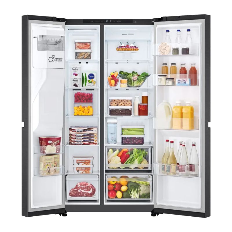 Hình ảnh tủ Lạnh 2 cánh side by side Inverter 641 Lít LG LSI63BLMA Hình ảnh tủ Lạnh 2 cánh side by side Inverter 641 Lít LG LSI63BLMA
