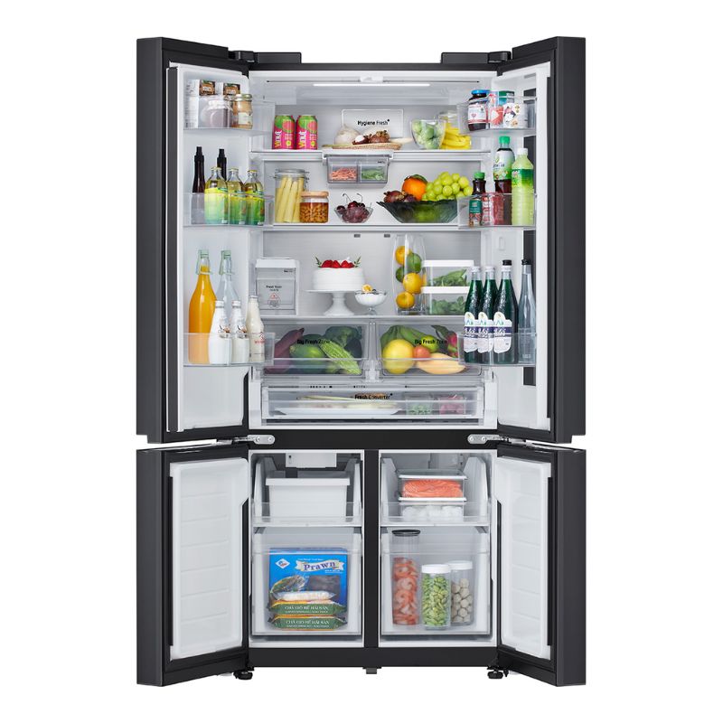 Hình ảnh tủ Lạnh 4 cánh Multi Door Inverter 617 Lít LG LFB61BLGAI Hình ảnh tủ Lạnh 4 cánh Multi Door Inverter 617 Lít LG LFB61BLGAI