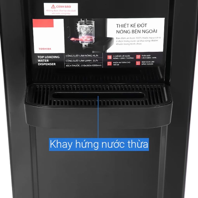 Khay máy nóng lạnh Toshiba RWF-W1917TV(K) Khay máy nóng lạnh Toshiba RWF-W1917TV(K)