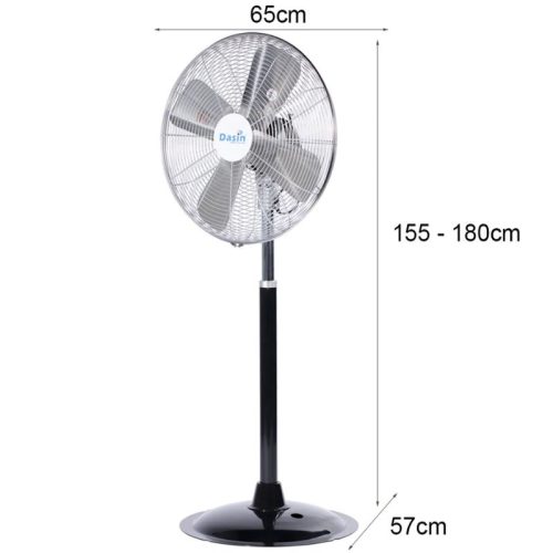 Quạt đứng Dasin KSM-2460 5 Kích thước quạt đứng Dasin KSM-2460