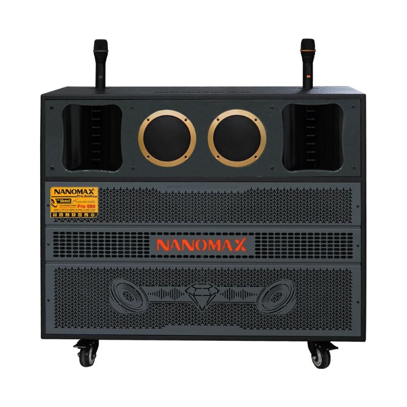 Loa Kéo Tủ Bình Nanomax Pro-999 3200W Loa Kéo Tủ Bình Nanomax Pro-999 3200W