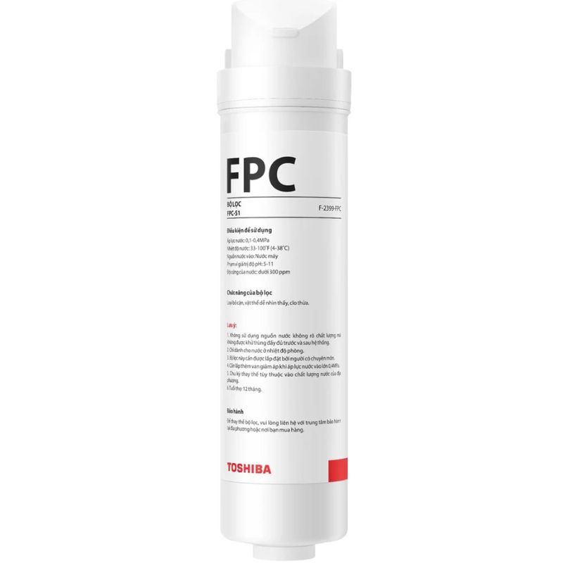 Lõi lọc nước Toshiba F-2399-FPC Lõi lọc nước Toshiba F-2399-FPC