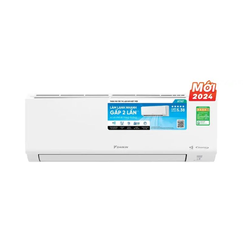 Máy lạnh Daikin Inverter 1 Hp ATKF25YVMV/ARKF25YVMV Máy lạnh Daikin Inverter 1 Hp ATKF25YVMV/ARKF25YVMV