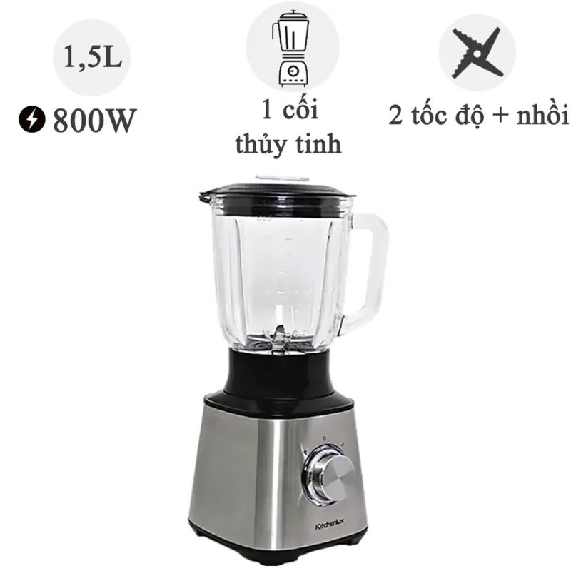 Máy xay sinh tố Kitchenlux GS-603A 800W Máy xay sinh tố Kitchenlux GS-603A 800W