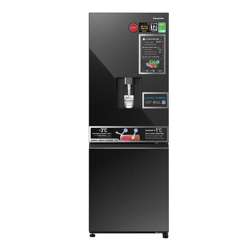 Tủ Lạnh 2 cánh Inverter 300 Lít Panasonic NR-BV331WGKV Tủ Lạnh 2 cánh Inverter 300 Lít Panasonic NR-BV331WGKV
