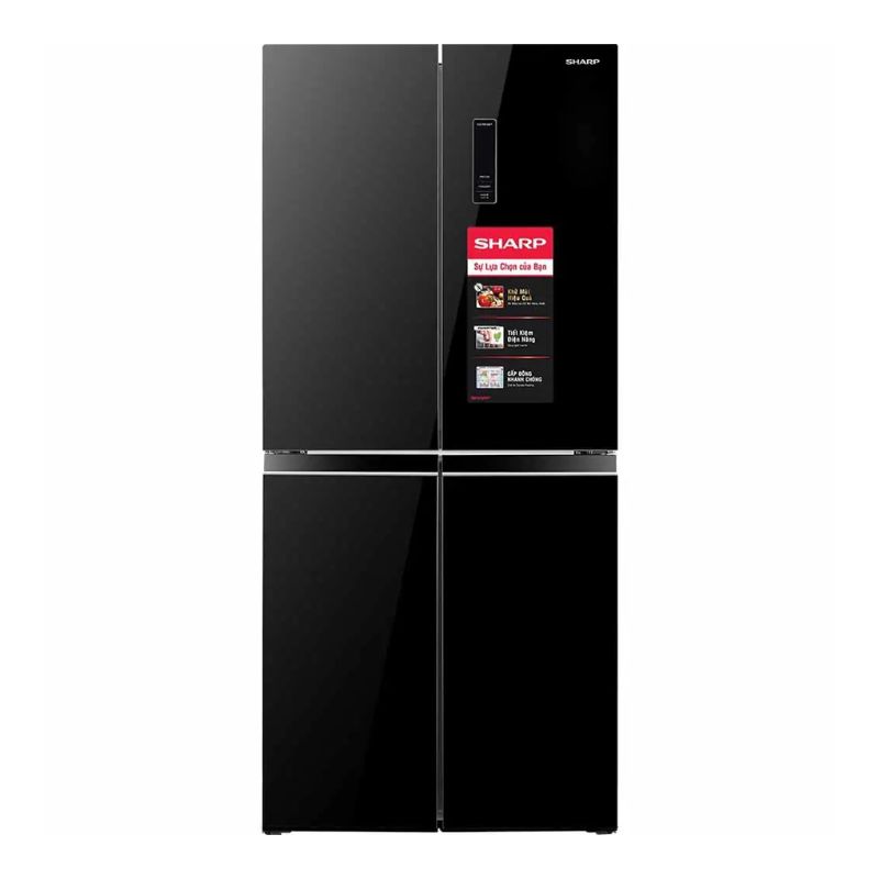 Tủ Lạnh 4 cánh Multi doors Inverter 362 Lít Sharp SJ-FX420VG-BK Tủ Lạnh 4 cánh Multi doors Inverter 362 Lít Sharp SJ-FX420VG-BK
