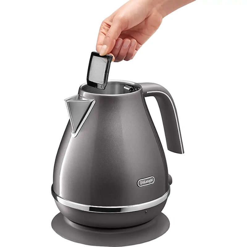 Ảnh bình đun siêu tốc 1.7 lít Delonghi KBOT2001.GY Ảnh bình đun siêu tốc 1.7 lít Delonghi KBOT2001.GY