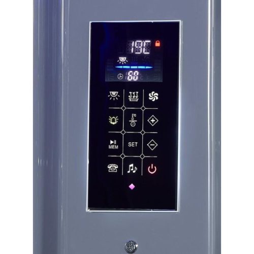 Phòng xông hơi Euroking EU-A901L White 4 Bảng điều khiển phòng xông hơi Euroking EU-A901L White