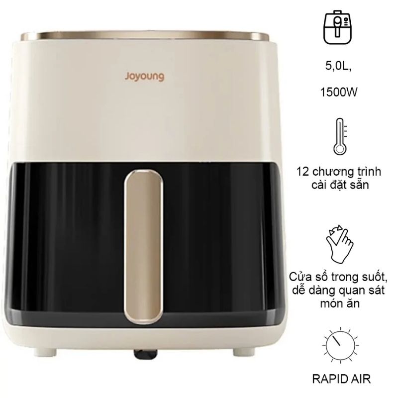 Nồi chiên không dầu Joyoung JAF-566 5.0 Lít Nồi chiên không dầu Joyoung JAF-566 5.0 Lít