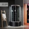 Phòng xông hơi Euroking EU-A201 Black 1 Phòng xông hơi Euroking EU-A201 Black