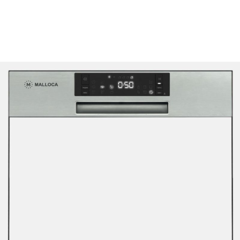 Hình Ảnh Máy Rửa Chén Bán Âm Malloca MDW14-S08SI Hình Ảnh Máy Rửa Chén Bán Âm Malloca MDW14-S08SI