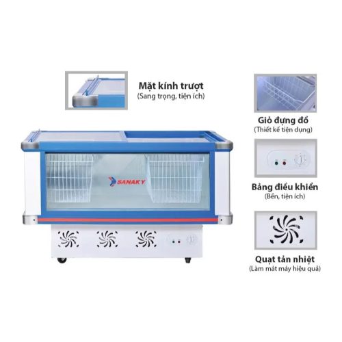 Tủ mát Sanaky VH299K 2 Ảnh tủ mát Sanaky VH299K