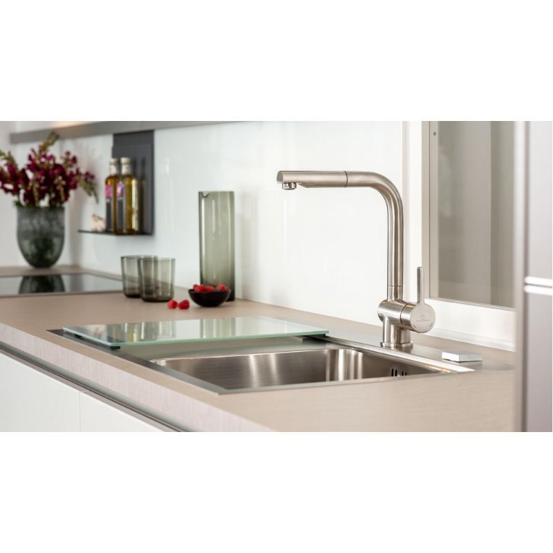 Ảnh vòi rửa bát Wasserwerk WK 4 Stainless steel look 700415 Ảnh vòi rửa bát Wasserwerk WK 4 Stainless steel look 700415
