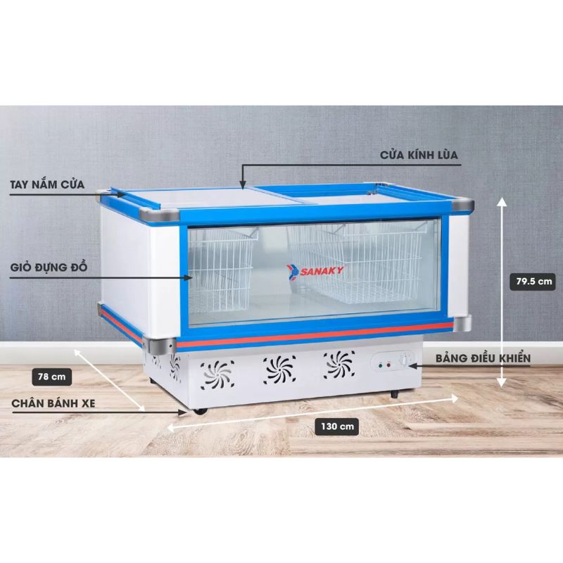 kich-thuoc-tu-mat-sanaky-vh299k Kích thước tủ mát Sanaky VH299K