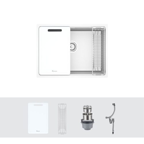Chậu rửa bát Konox TARI 6448SM 5 Phụ kiện chậu rửa bát Konox TARI 6448SM