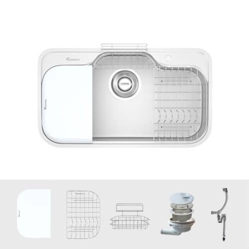 Chậu rửa bát Konox TARI 9051SM 4 Phụ kiện chậu rửa bát Konox TARI 9051SM