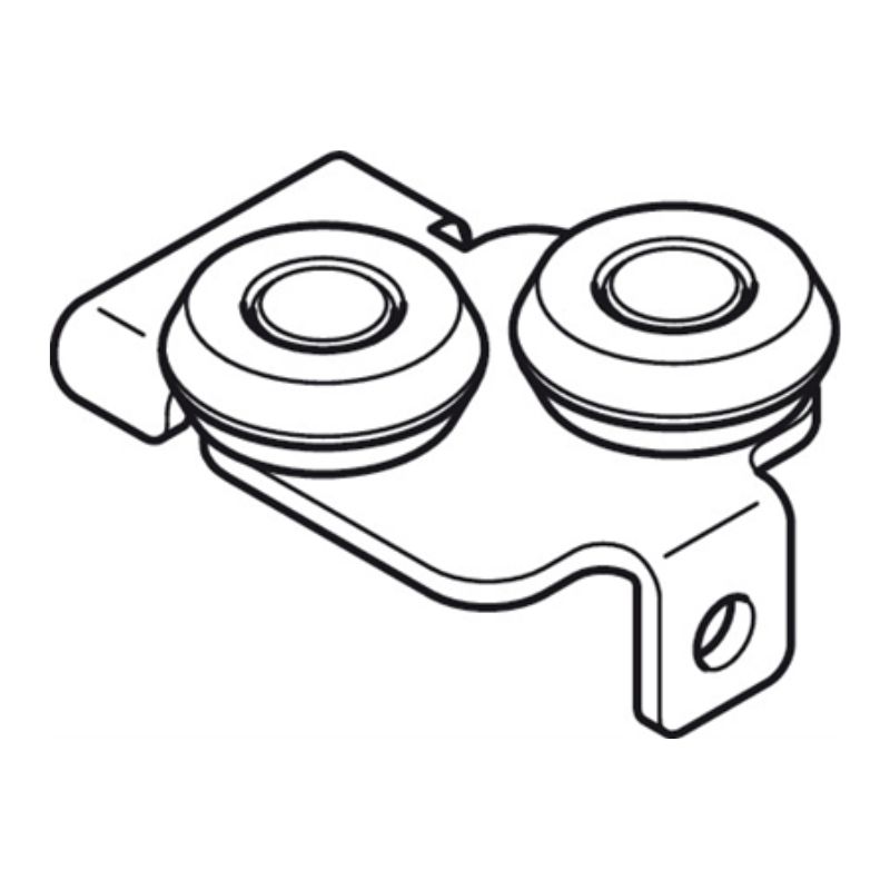 ALUFLEX 80 BÁNH XE DẪN HƯỚNG HÄFELE 403.50.971 ALUFLEX 80 BÁNH XE DẪN HƯỚNG HÄFELE 403.50.971