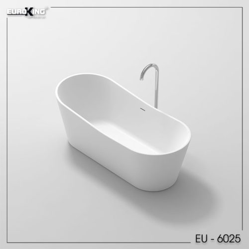 Bồn tắm Cindy EuroKing không massage EU-6025 Trắng/Đá 4 Ảnh bồn tắm Cindy EuroKing không massage EU-6025 Trắng/Đá