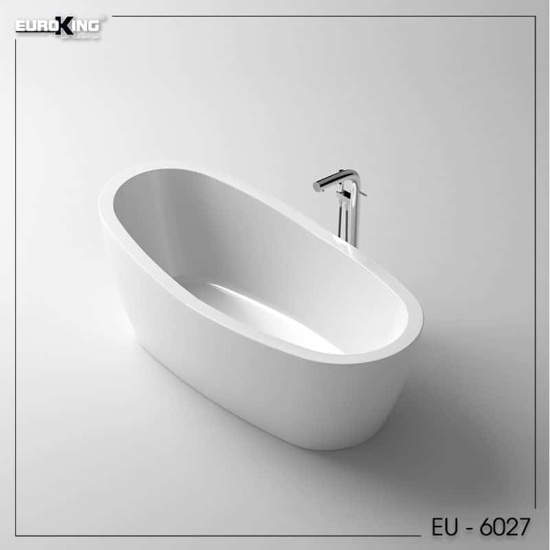Ảnh thực tế bồn tắm EuroKing không massage EU-6027 White Ảnh thực tế bồn tắm EuroKing không massage EU-6027 White