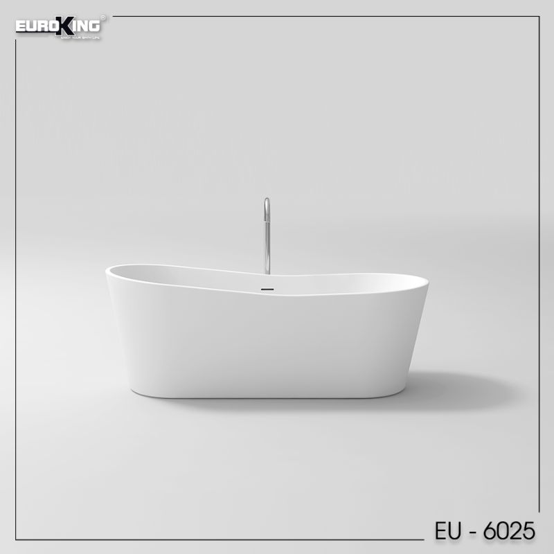 Bồn tắm Cindy EuroKing không massage EU-6025 Trắng/Đá Bồn tắm Cindy EuroKing không massage EU-6025 Trắng/Đá