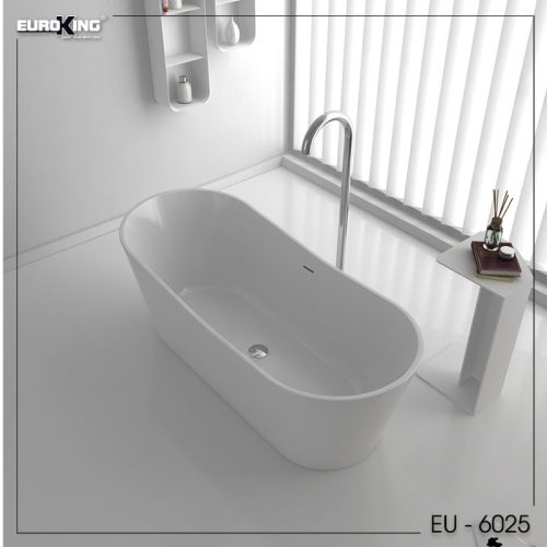 Bồn tắm Cindy EuroKing không massage EU-6025 Trắng/Đá 3 Hình ảnh bồn tắm Cindy EuroKing không massage EU-6025 Trắng/Đá