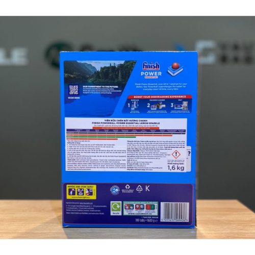 Viên rửa bát Finish Essential 100 viên 3 hinh anh vien rua bat finish essential 100 vien