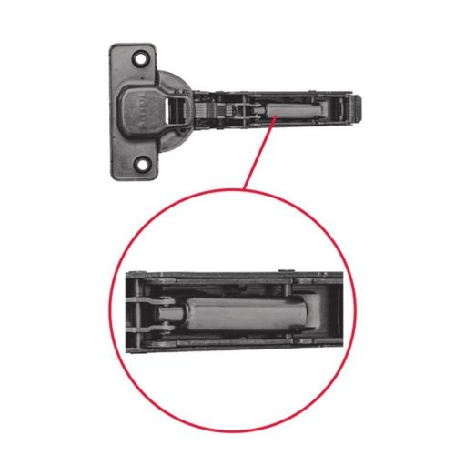 Tính năng Bản Lề Trùm Nửa Metalla SM 165º Hafele 315.28.751