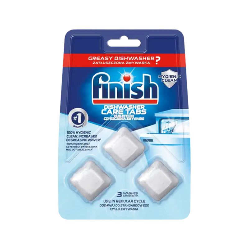 Vỉ 3 viên vệ sinh máy rửa bát Finish Vỉ 3 viên vệ sinh máy rửa bát Finish
